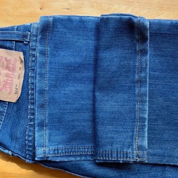 LEVI'S 514 Men’s Straight Fit Jeans Size 28 - Picture 12 of 16
